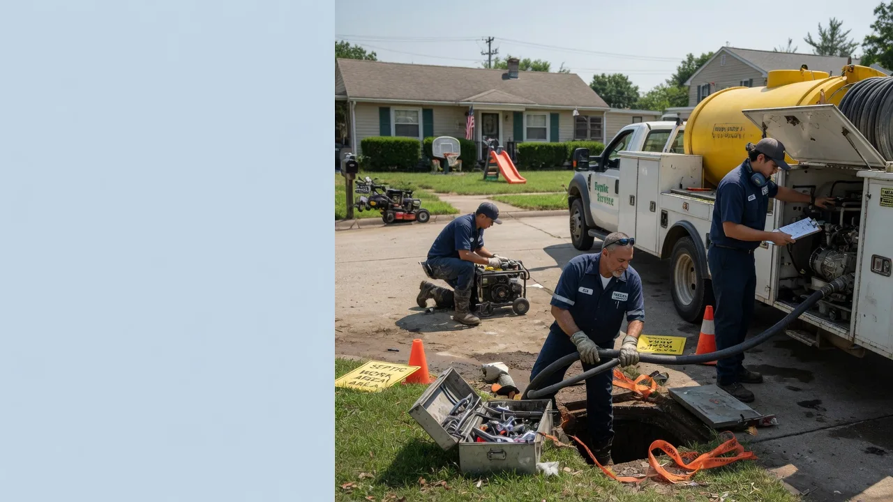 Septic Tank Pumping in Fairview, WV near me